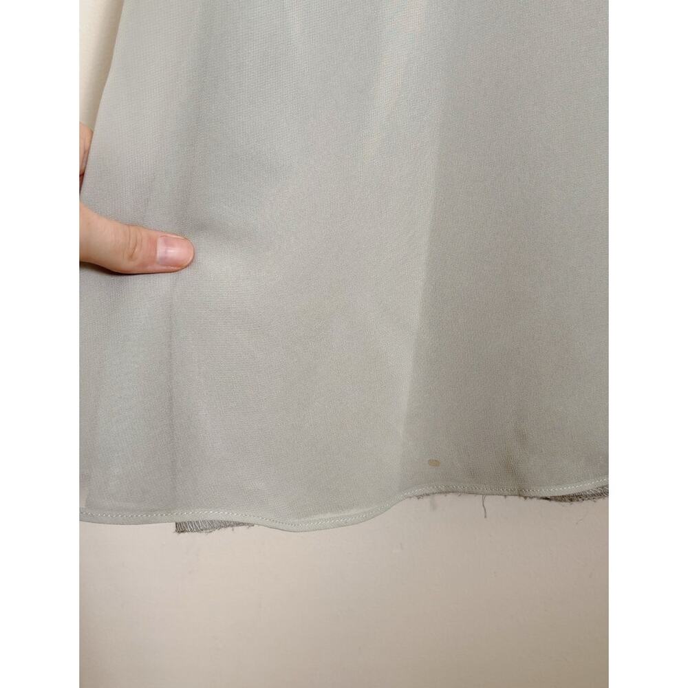 Light Blue Jenny Yoo Como Bridesmaid Chiffon Ruffle Tiered Dress 4 - Picture 9 of 11